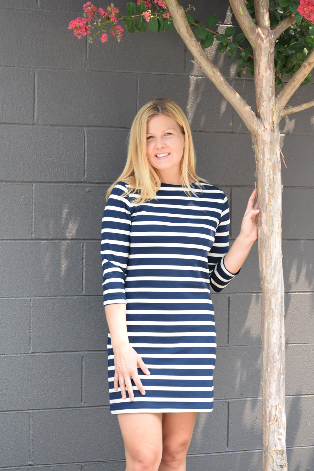 Ratia Dilla Navy Tunic Dress