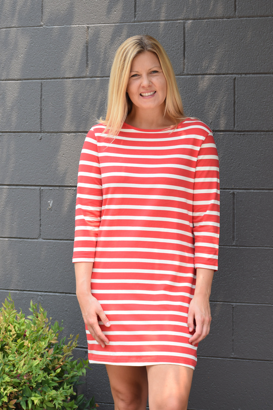 Ratia Dilla Red Tunic Dress