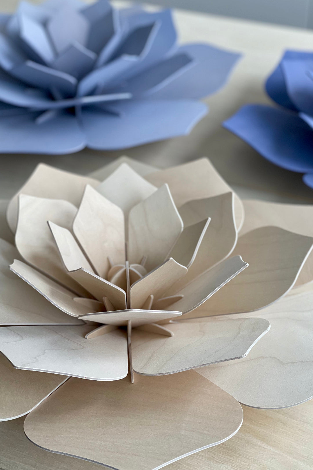 Lovi Flower Flax Blue 24cm