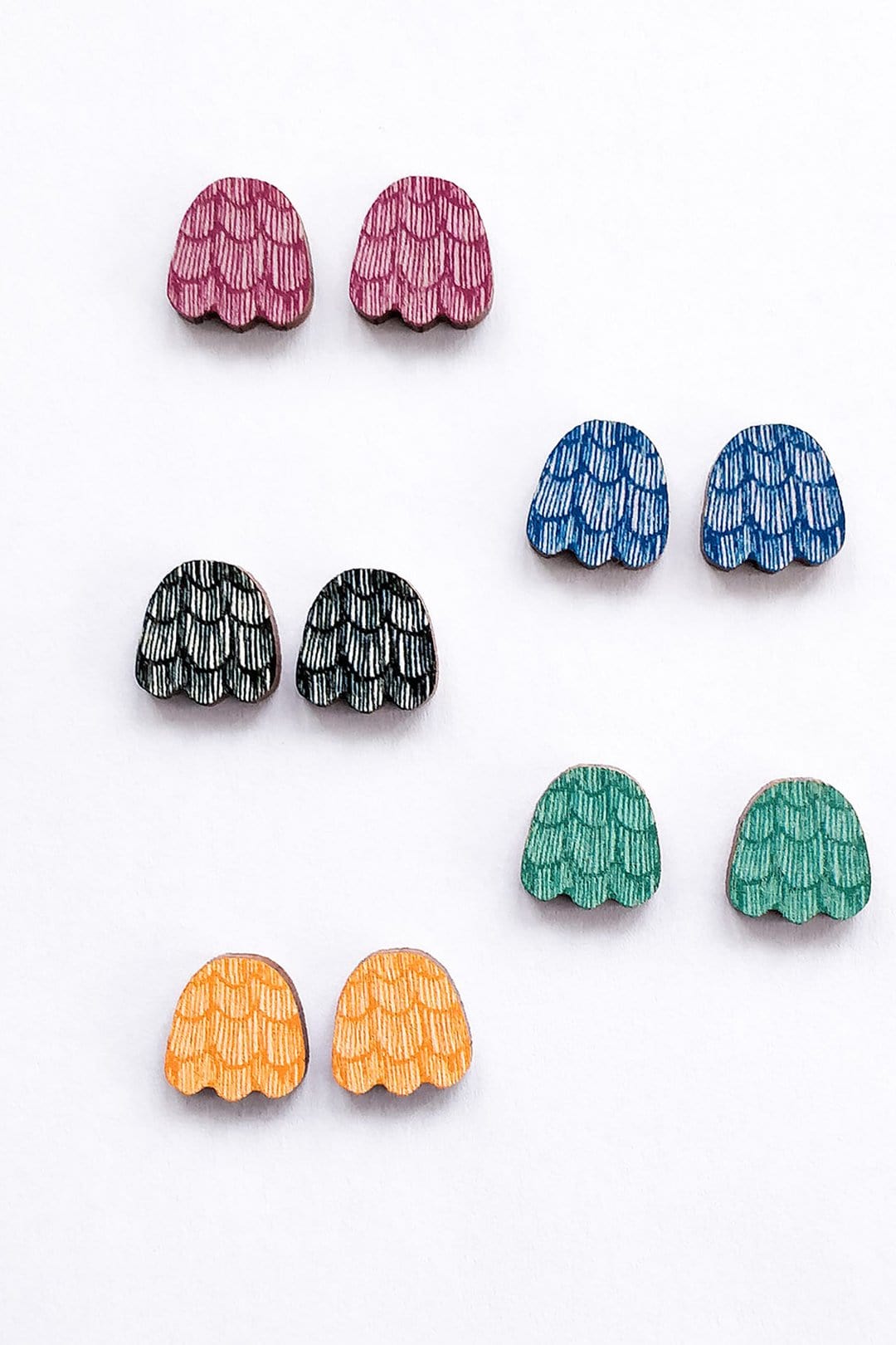 Törmi Design Käpy Mini Earrings Orange