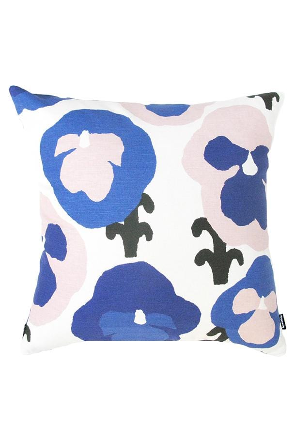 Kauniste Finland Orvokki Blue Pillow Cover 20"x 20" - Nordic Labels