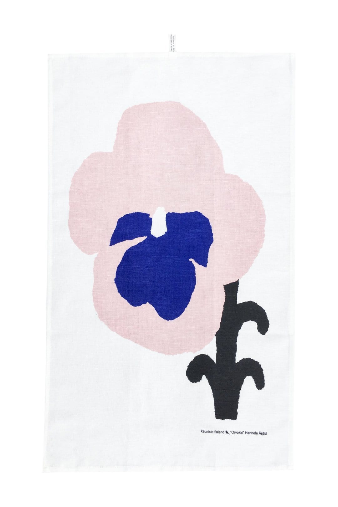 Kauniste Finland Orvokki Blue Tea Towel - Nordic Labels