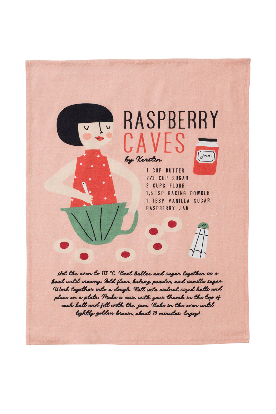 Spira of Sweden Kerstin Tea Towel