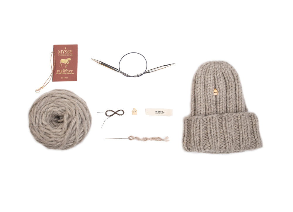 Myssy Muffi Knitkit - Do it Yourself
