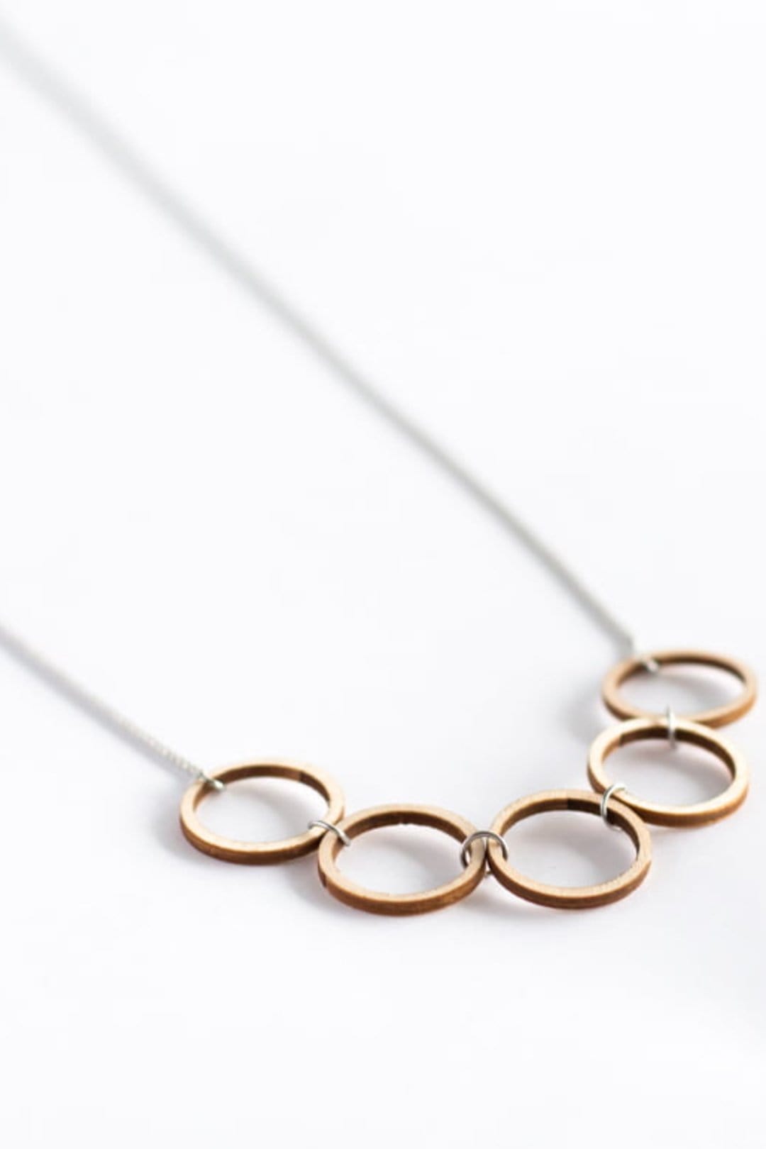 Valona Luna Wood Necklace