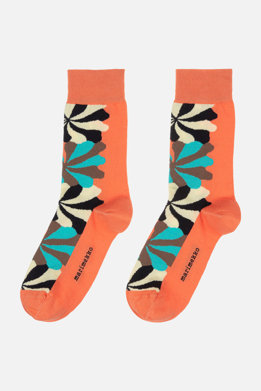 Marimekko Kasvaa Meduusa Orange Socks