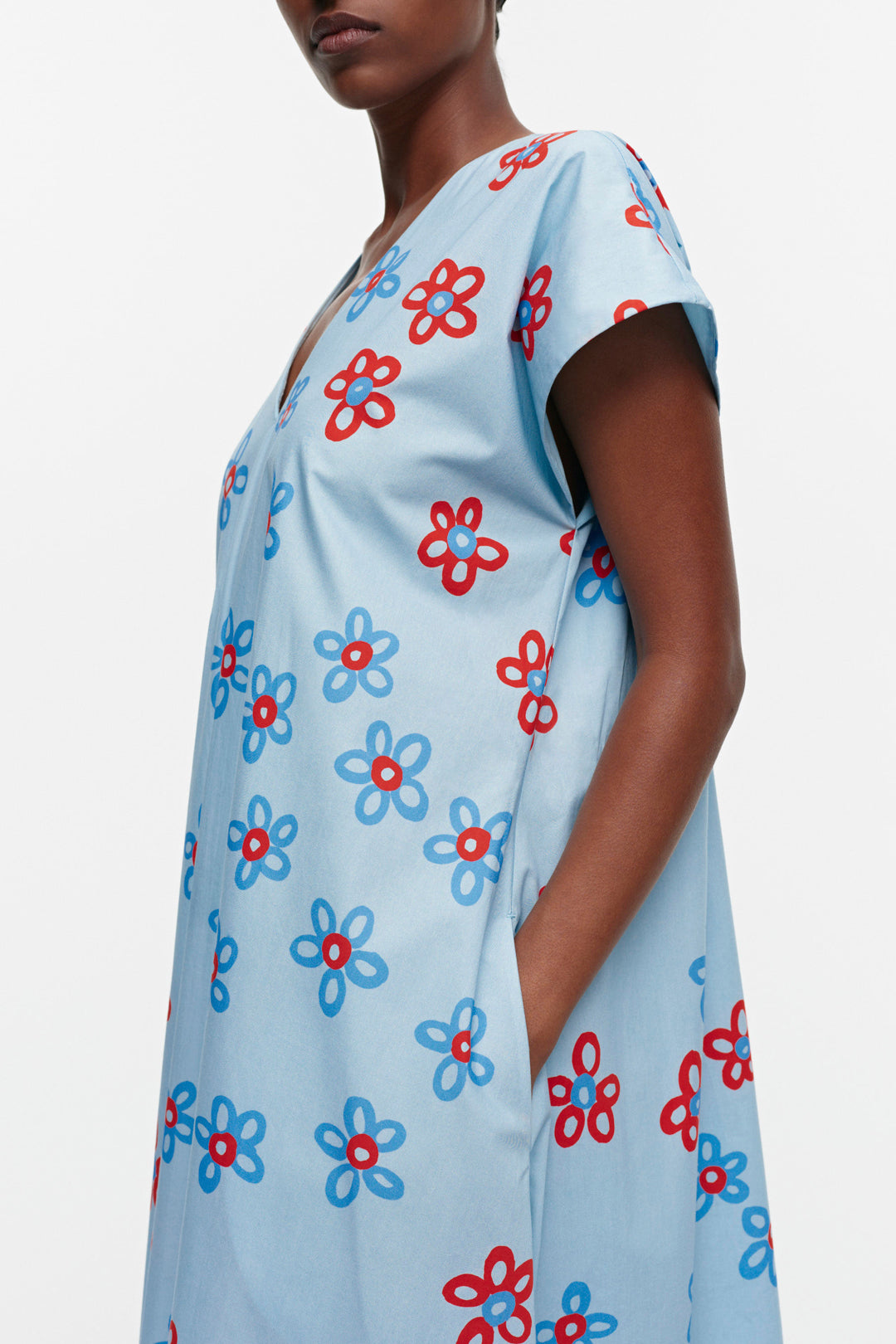 Marimekko Meret Demeter Cotton Poplin Dress