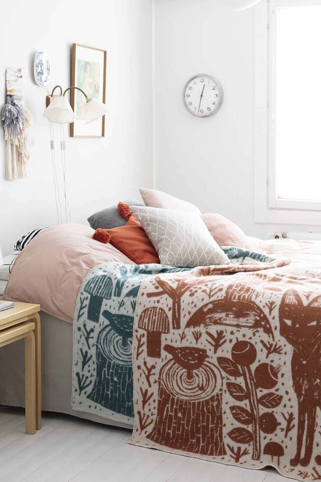 Lapuan Kankurit Metsikkö Cinnamon Wool Blanket