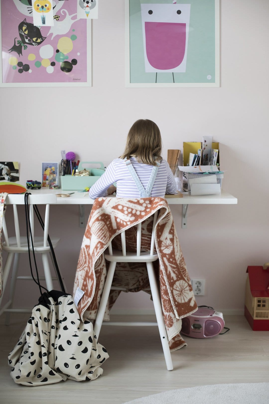 Lapuan Kankurit Metsikkö Cinnamon Wool Blanket