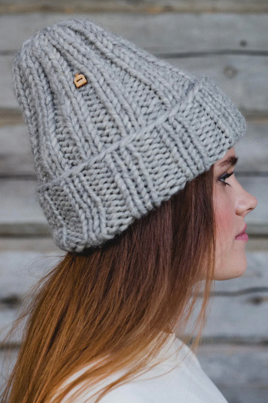 Myssy Jäkälä Muffi Light Grey Beanie