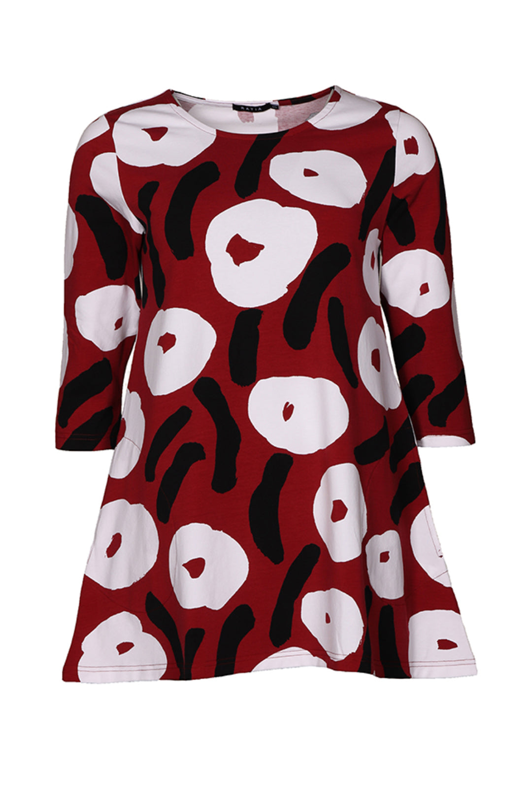 Ratia Pisara Nuppunen Red Tunic