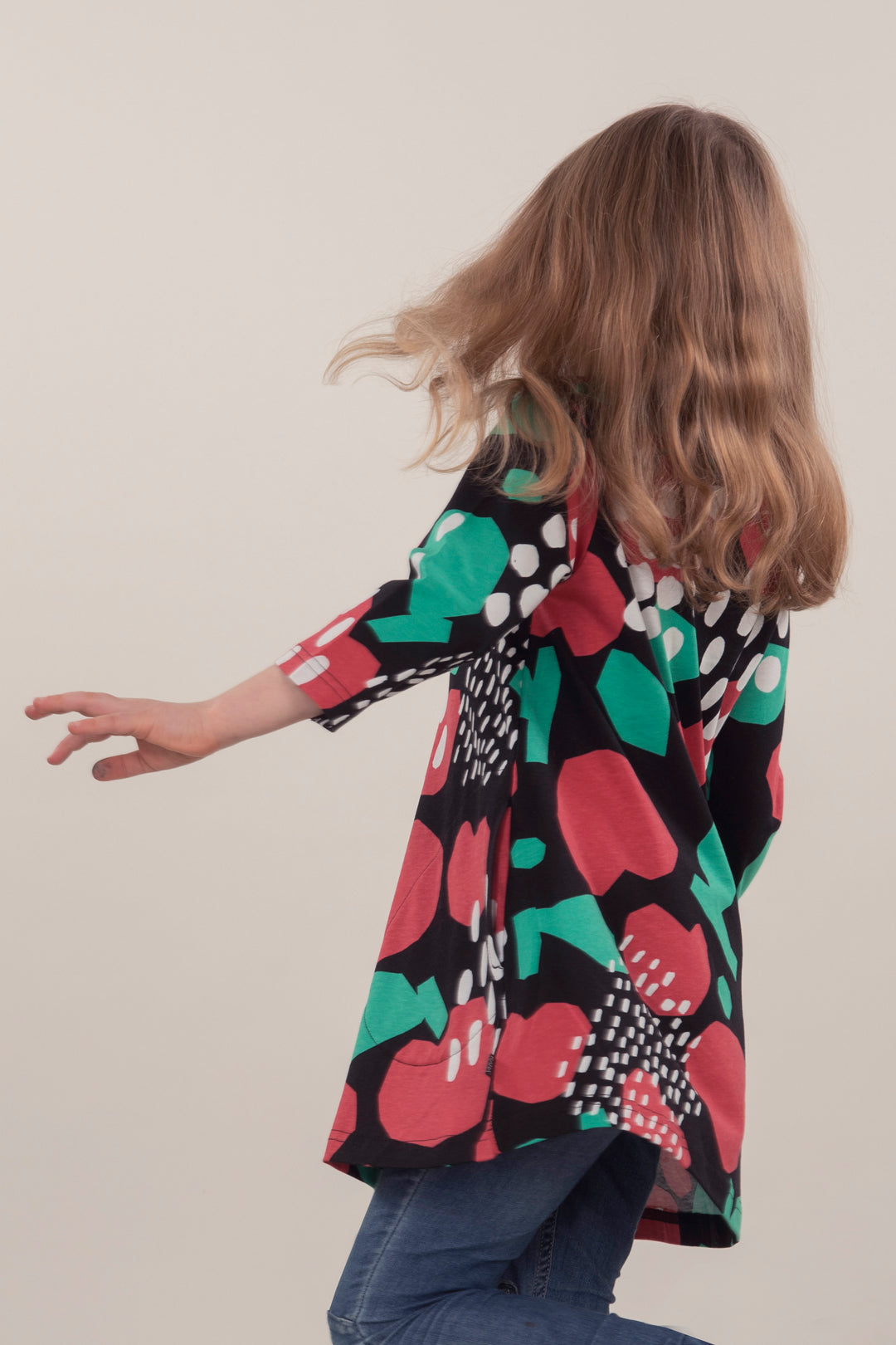 Ratia Kids Pisara Tunic Dress Onni Red