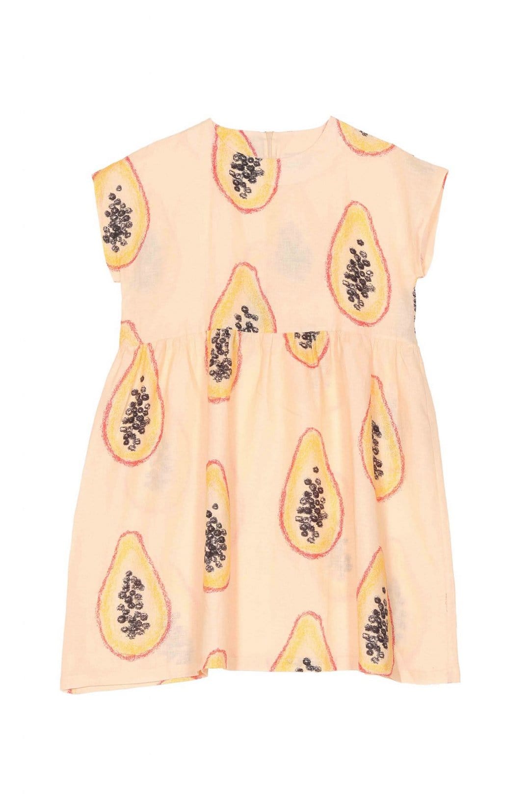 Aarre Colleen Linen Papaya Dress