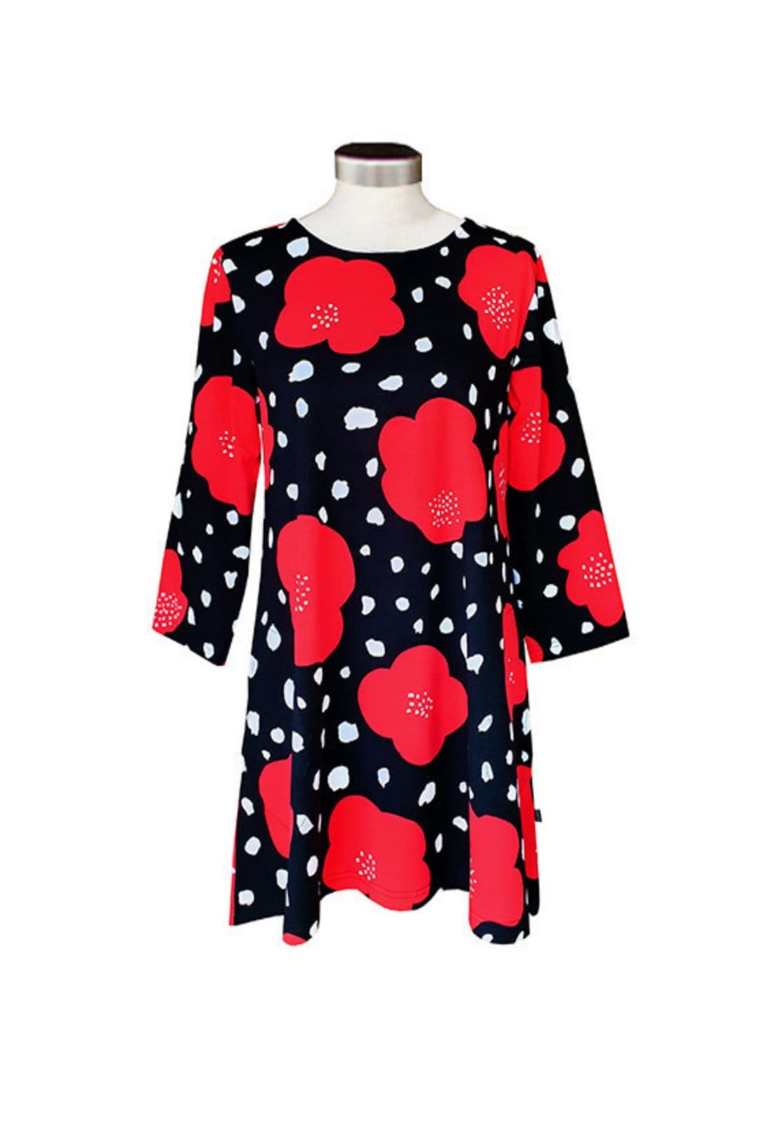 Ratia Pisara Tunic Poppyland Red - Nordic Labels