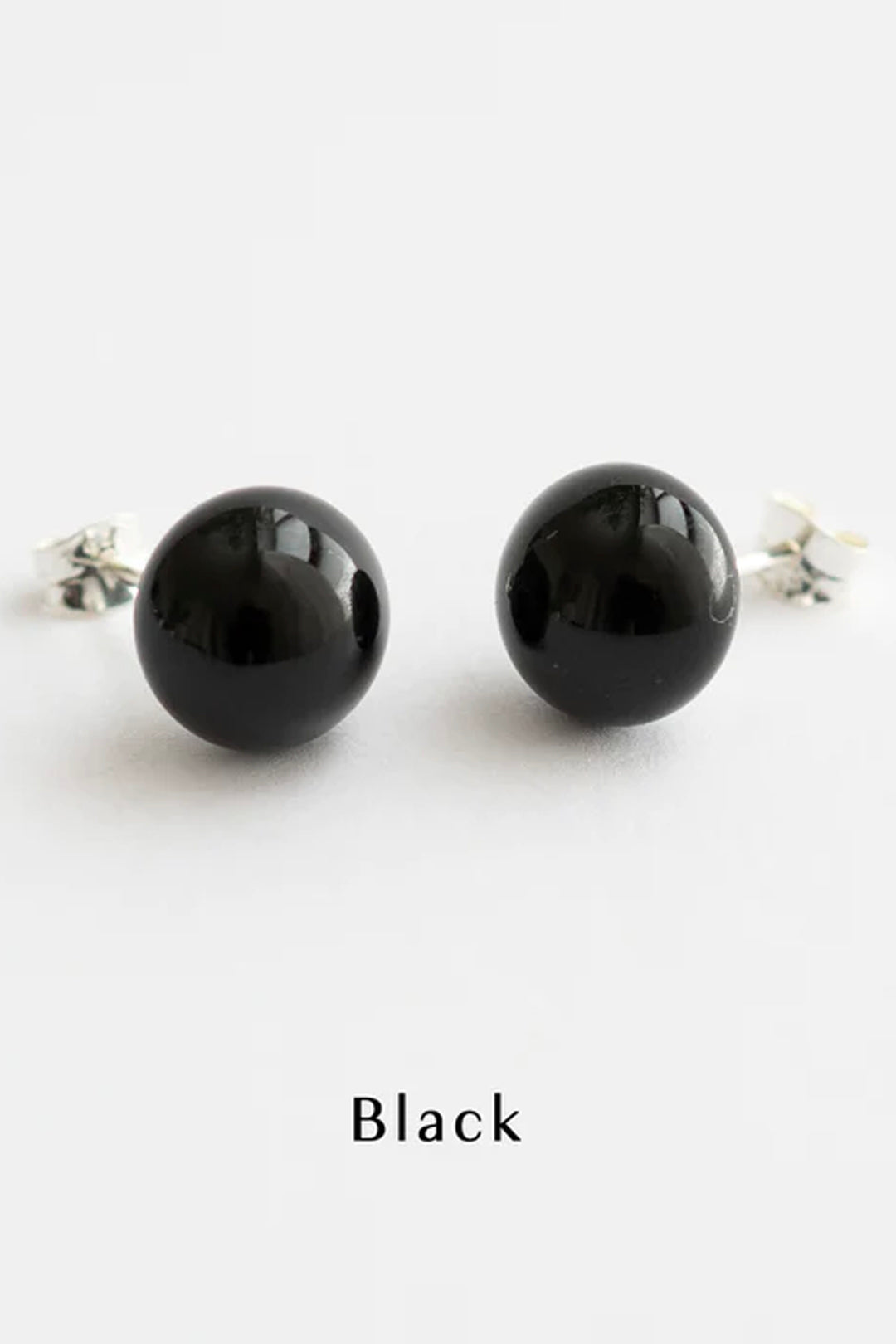 Lillan Helsinki Pom Pom Black Earrings