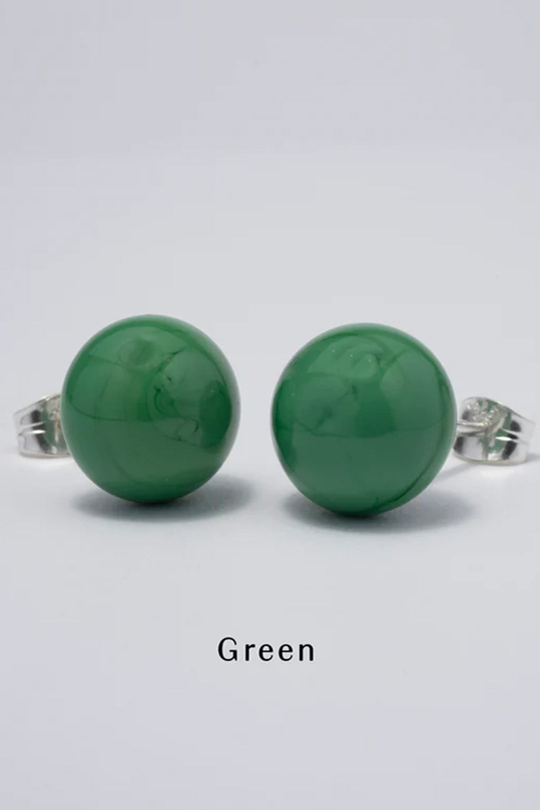 Lillan Helsinki Pom Pom Green Earrings