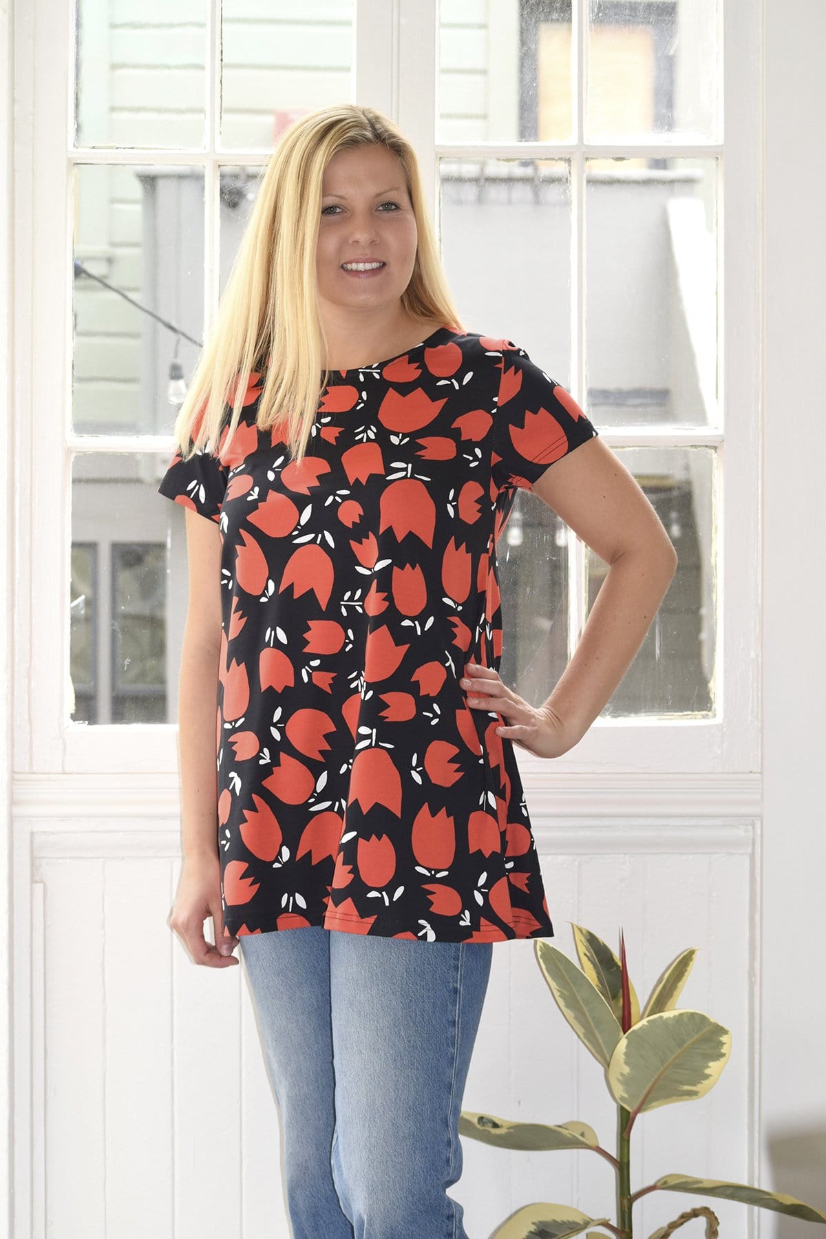 Ratia Pouta Tulips Tunic