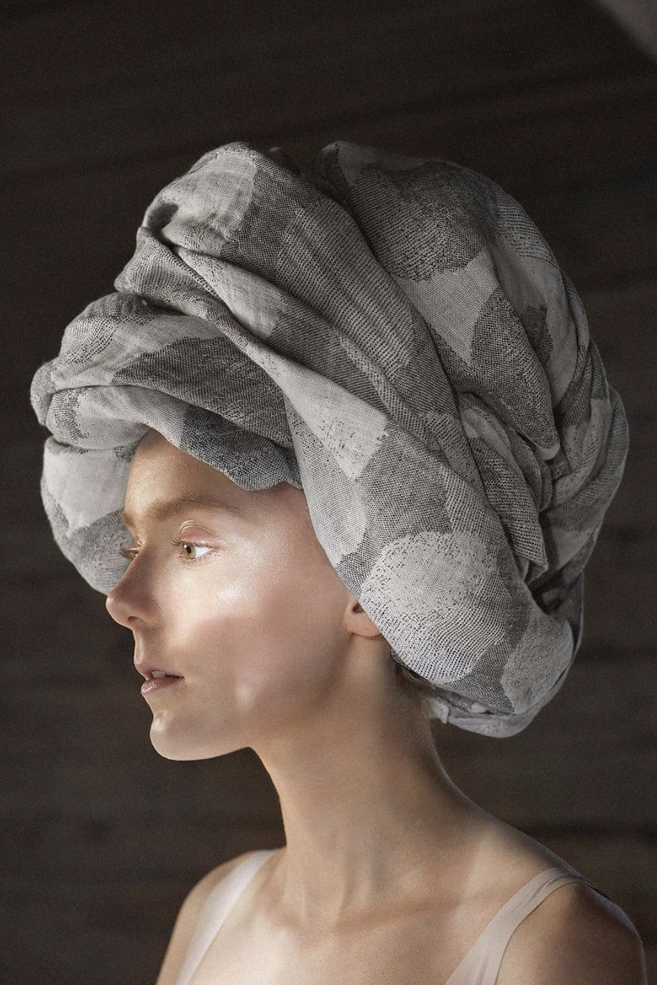 Lapuan Kankurit Sade Linen Bath Sheet Grey