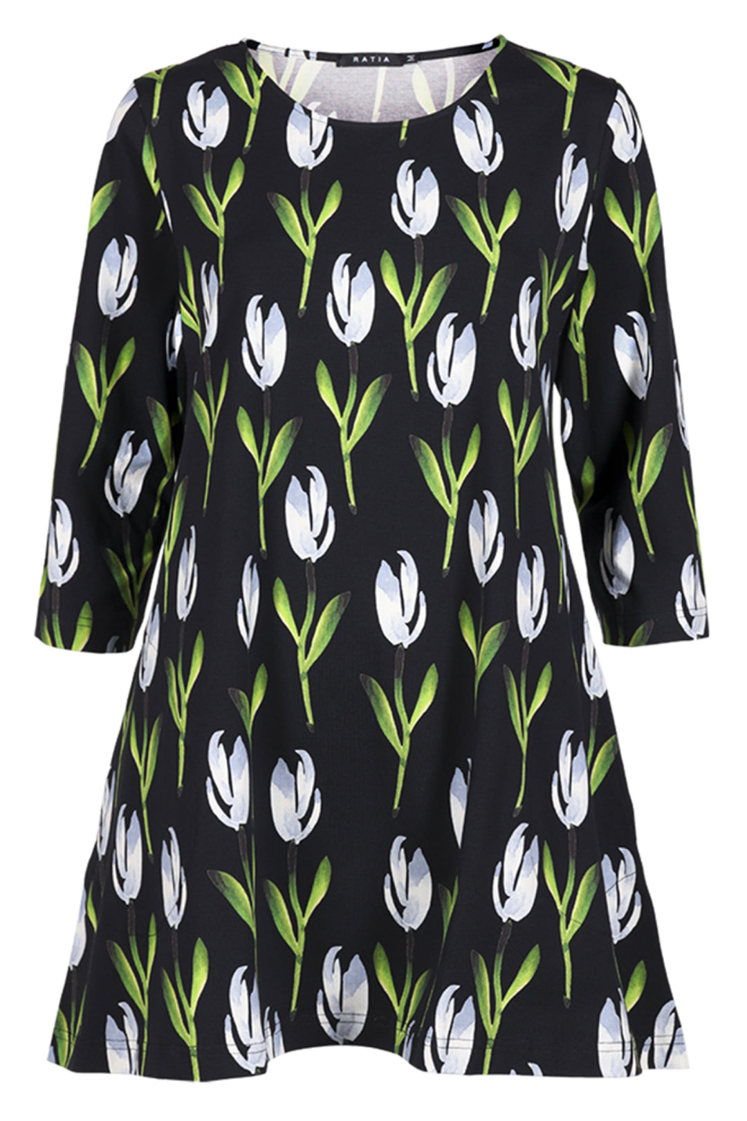 Ratia Pisara Tulip Black Tunic