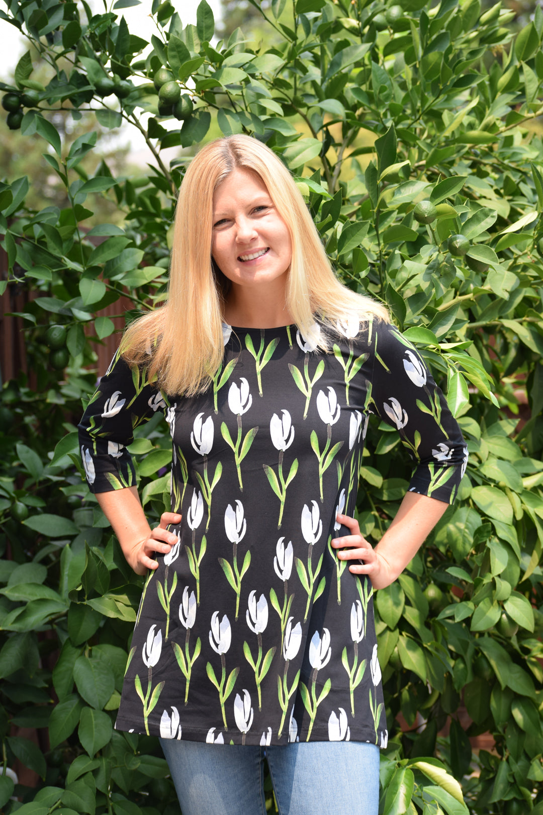 Ratia Pisara Tulip Black Tunic