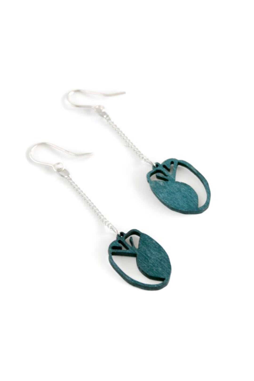 Valona Tulip Blue Earrings