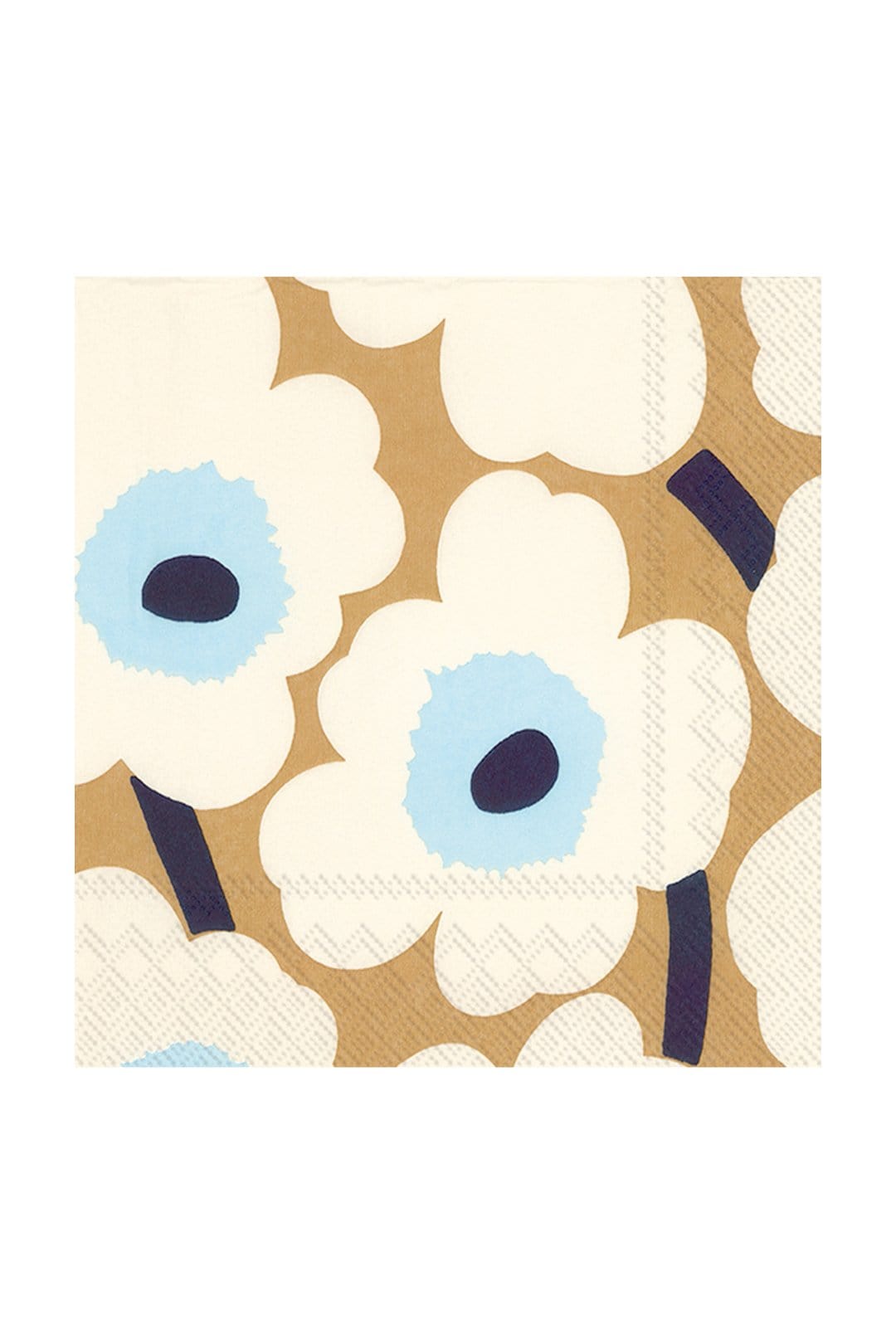 Marimekko Unikko Cream Lunch Napkins - Nordic Labels