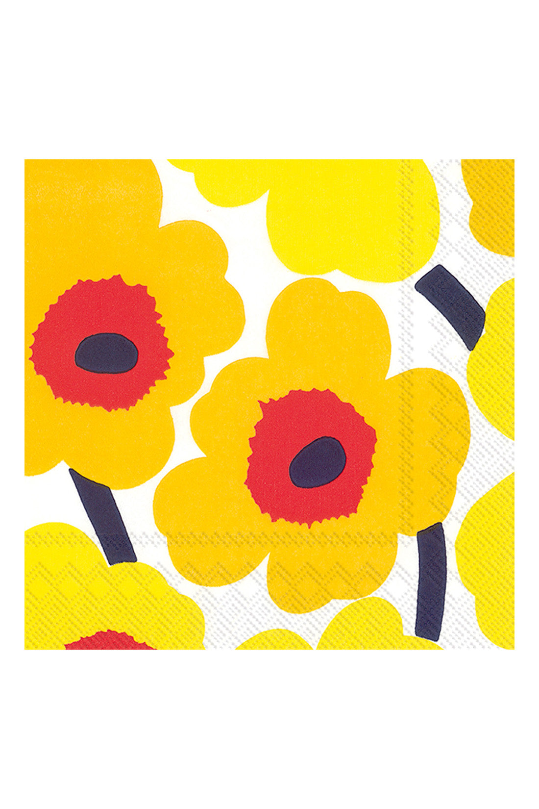 Marimekko Unikko Dark Yellow Lunch Napkins