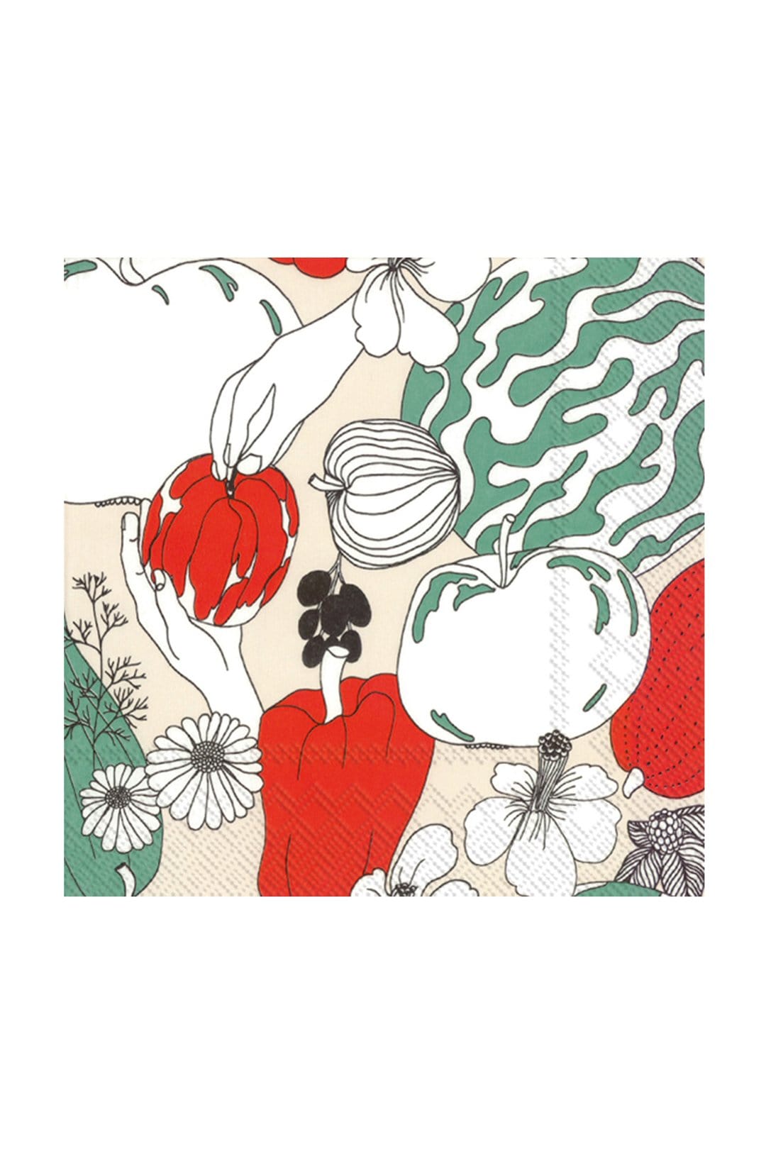 Marimekko Vihannesmaa Cocktail Napkins