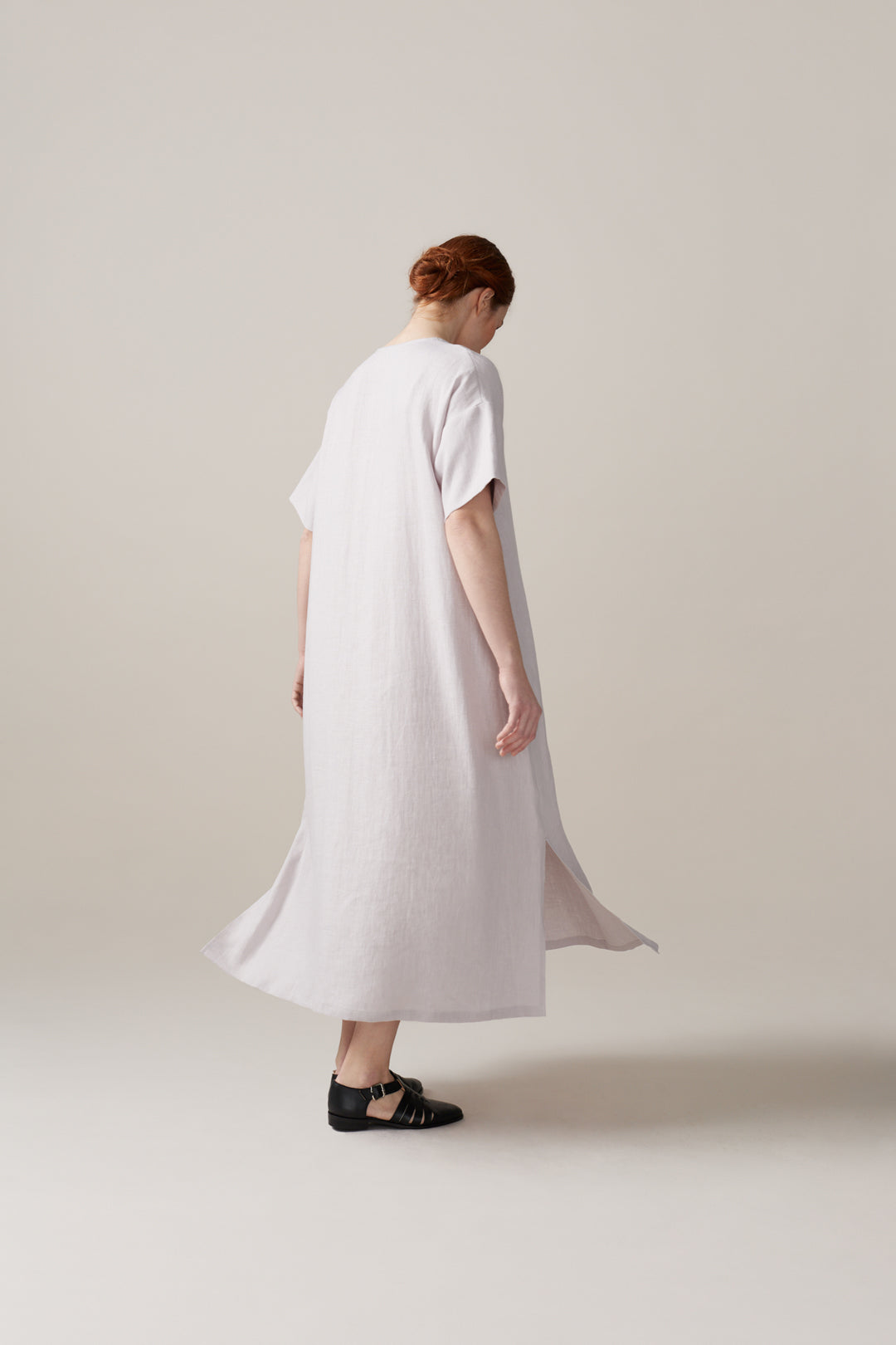 Archetype V-Neck Linen Dress
