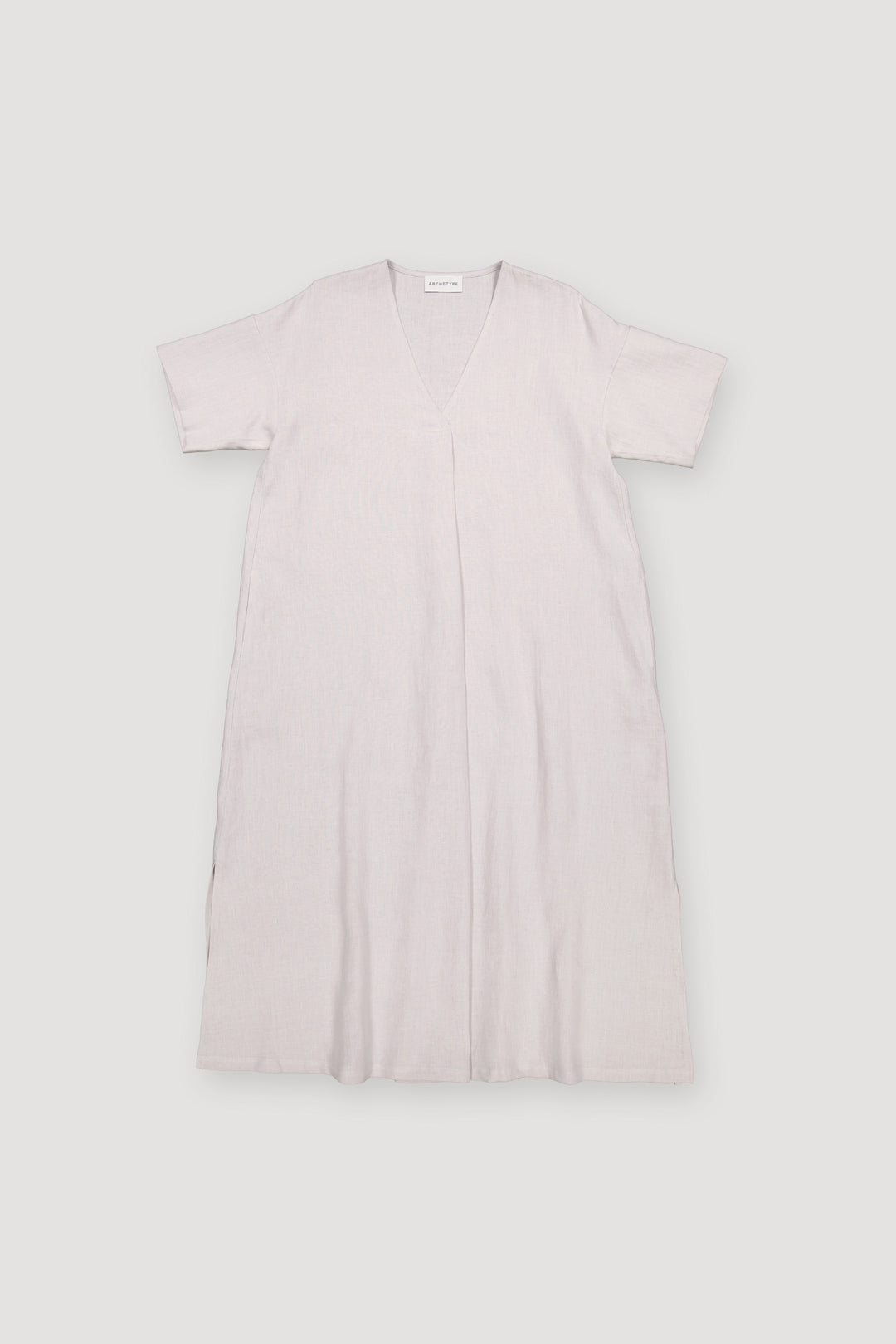 Archetype V-Neck Linen Dress