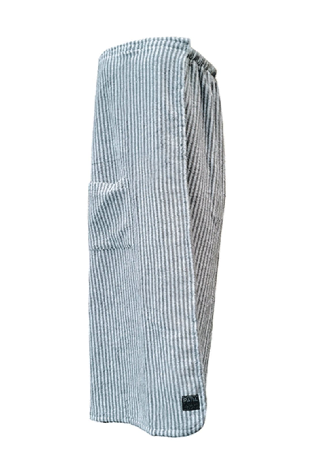 Ratia Women's Bath Wrap Grey White