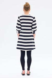 Ratia Fontana Black/White Stripe Tunic