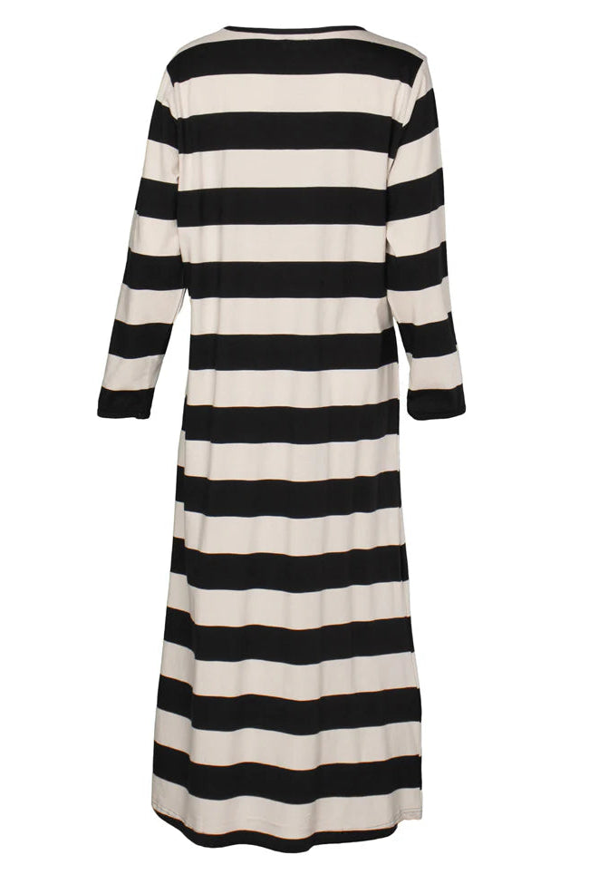 Ratia Fanni Stripe Black/Sand