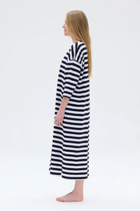 Ratia Adora Black/White Stripe Gown