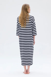 Ratia Adora Black/White Stripe Gown