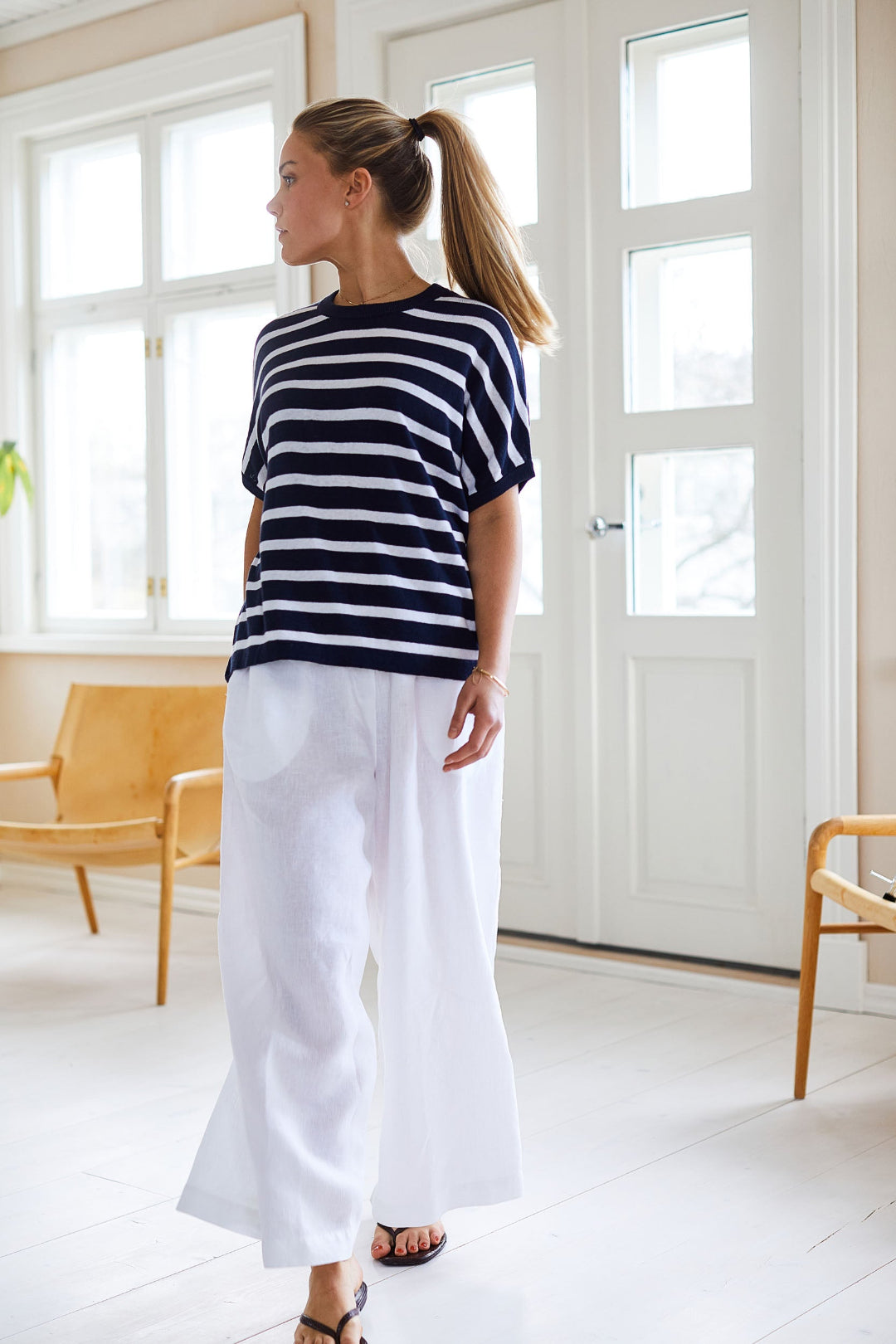 Piironki Helsinki Knit Striped Shirt