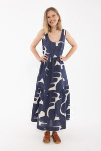 Danefæ København Danair Trops Navy/Chalk Dress