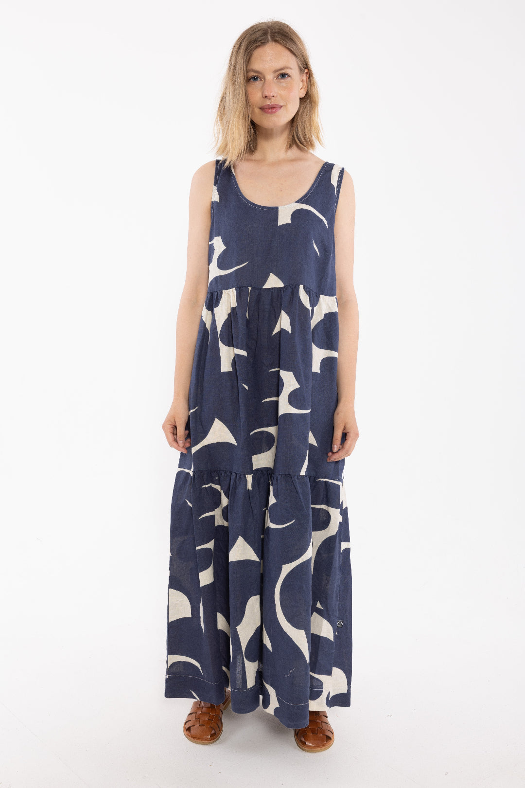 Danefæ København Danair Trops Navy/Chalk Dress