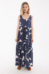 Danefæ København Danair Trops Navy/Chalk Dress