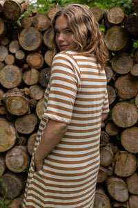Danefæ København Danebasic Good News Dress Light Beige/Mokka