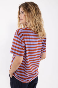 Danefæ København Danebasic Glad Tee Lilac/Chili