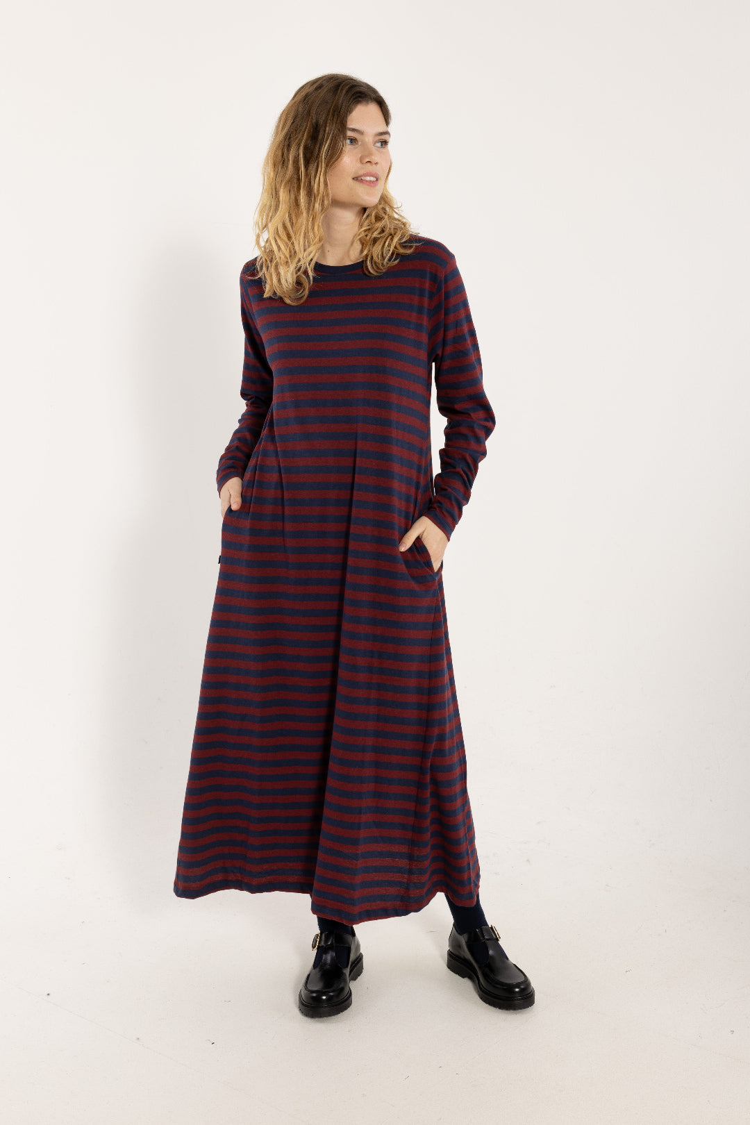 Danefæ København Danebasic Good News Dress Dark Cherry/ Dark Navy