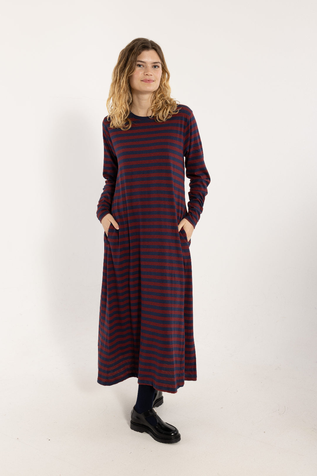 Danefæ København Danebasic Good News Dress Dark Cherry/ Dark Navy