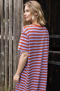 Danefæ København Danebasic Sweet Dress Light Lilac / Chili