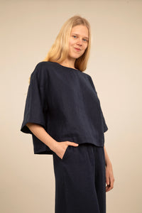 Ratia Matilda Black Linen Shirt