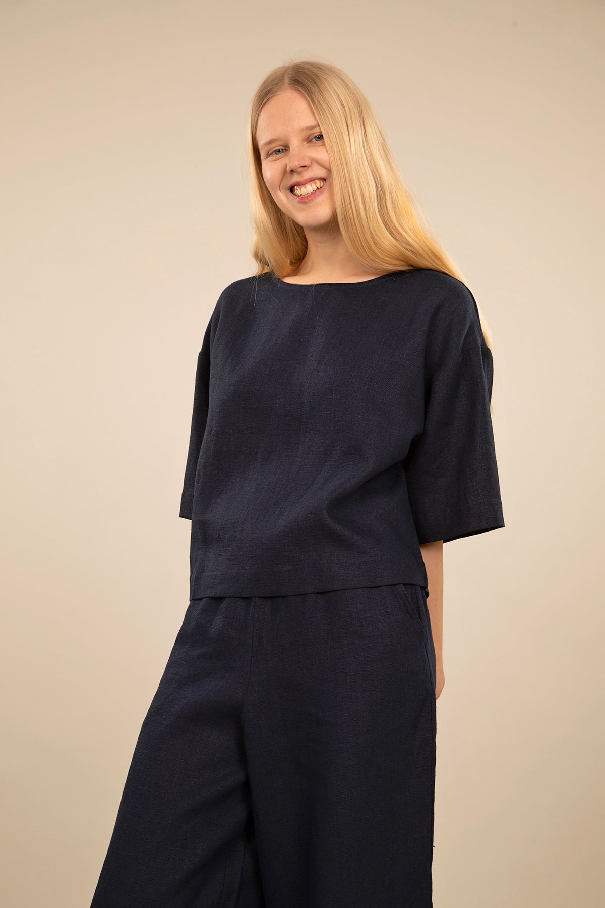 Ratia Matilda Black Linen Shirt