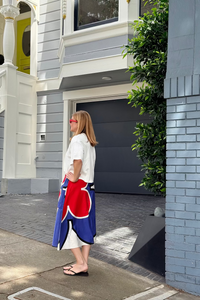 Upcycled Midi Skirt