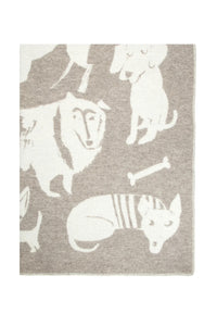 Lapuan Kankurit Koirapuisto Wool Blanket Beige