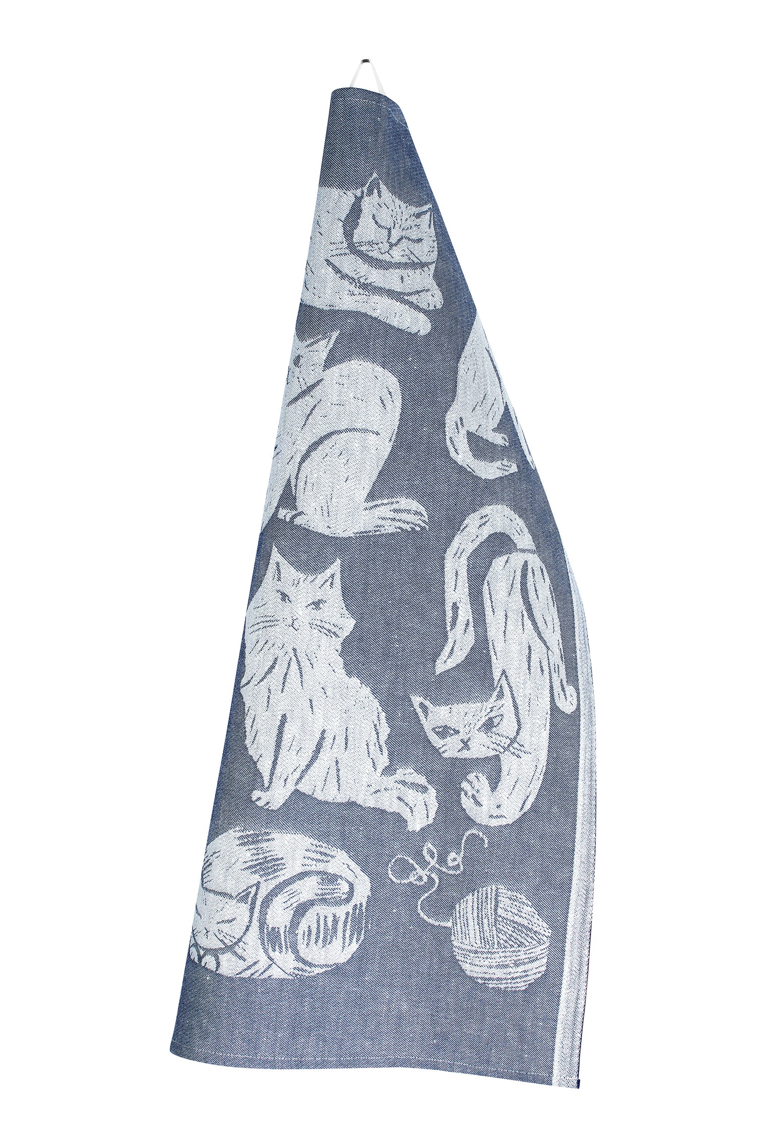 Lapuan Kankurit Kissanpäivät Tea Towel Blueberry