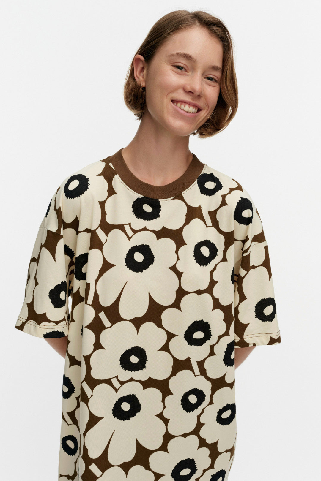Marimekko Palikka Unikko T-Shirt Dress